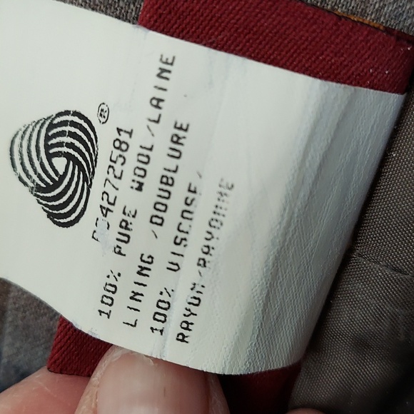 Vintage Geiger Wool Pleated Midi Skirt Nature  Animal Print Austria 42 Sz 10-12 - Picture 7 of 17